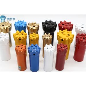 Quality 76mm T45 Threaded Button Bit for High Wear Resistance and Hardness in Drifting and Tunneling for sale