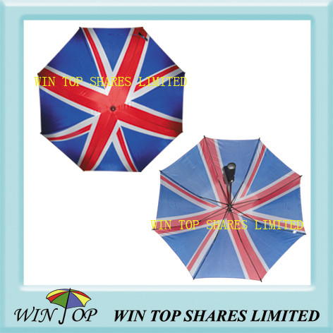 Arc 60" UK Golf Flag Umbrella(WT5073)