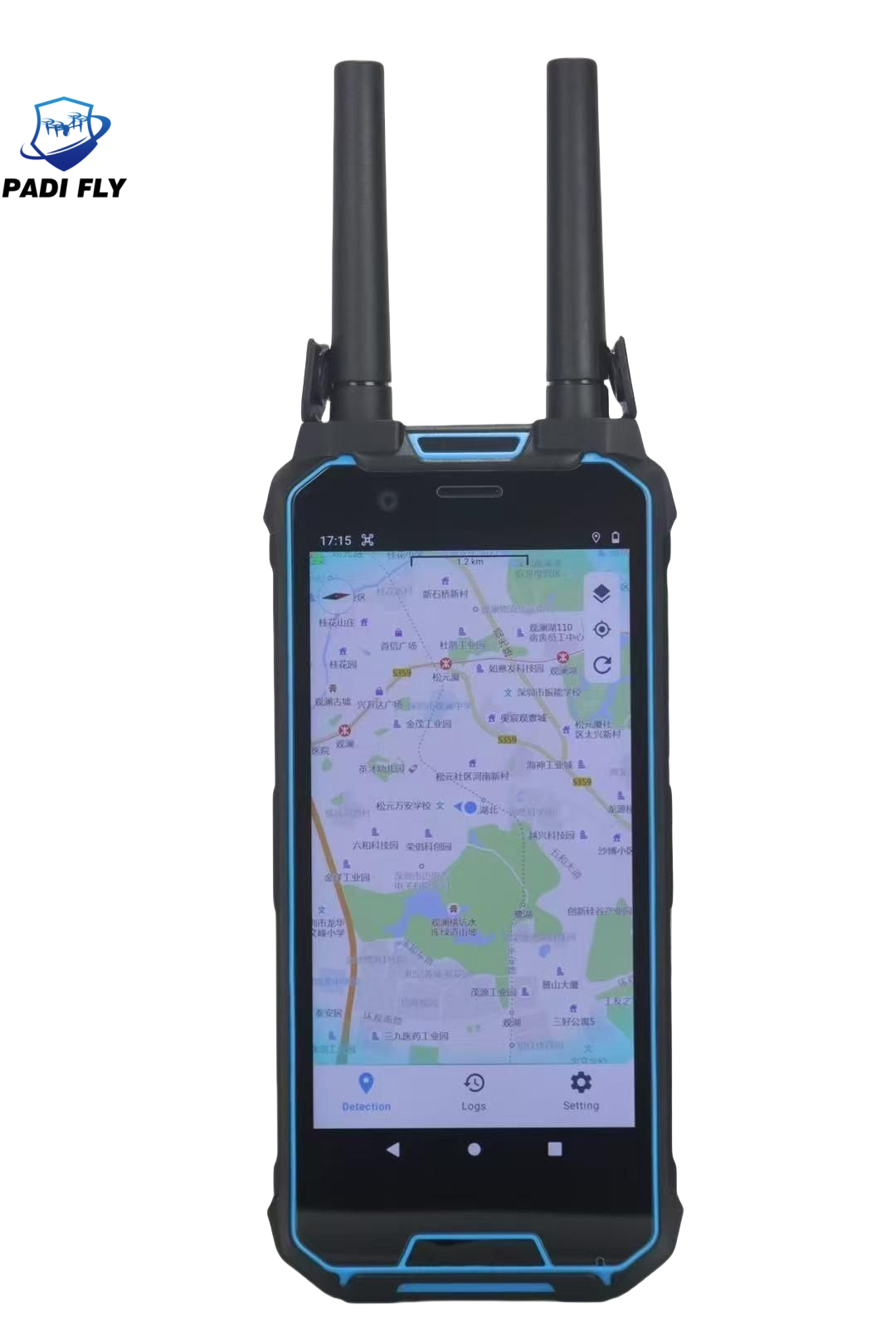 WiFi 2.4G 5.8g Automatic Fpv Drone Detector Handheld Drone Detection Easy