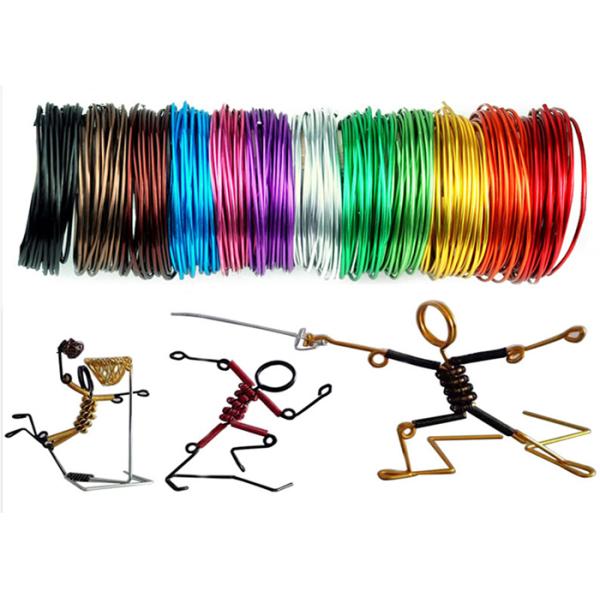 Bright Gold Color Small Coil Thin Painted Colored Steel Wire 0.4mm