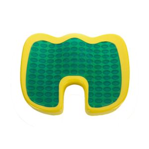 Foldable Hemorrhoid Gel Seat Cushion , Soft Car Seat Cushion For Short Driver