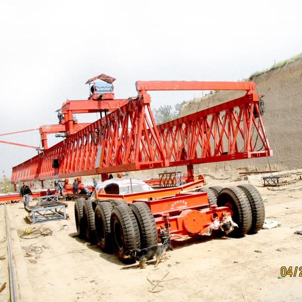Buy 5m/Min Traveling 100T Concrete Box Girder Launcher Crane at wholesale prices