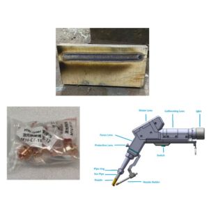 Lightweight Handheld Laser Welding Machine PWM Output Mode 30 Welding Parameters