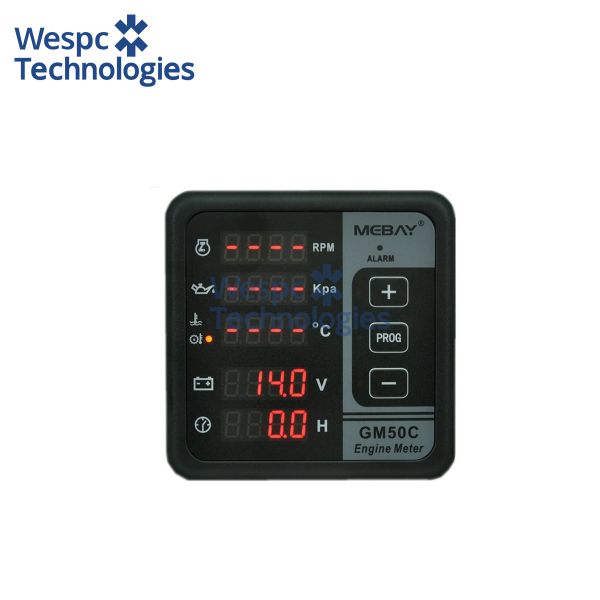 WESPC Original Mebay GM50C Digital Tachometer for Generator Set RPM Monitoring