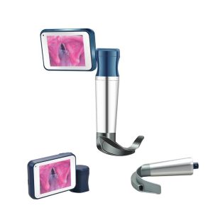 Veterinary use flexible endoscope Fiber Optic Anesthesia video laryngoscopy