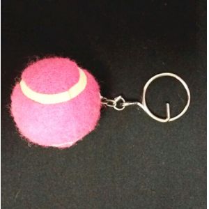 promotional gift tennis ball keychain