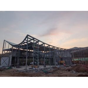 Fashsional Designed Architectural Structural Steel Q355B Fabrication Constructio