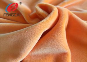 Quality Spandex Polyester Elastic 4 Ways Stretch Velvet Fabric For Women Dress Garment for sale