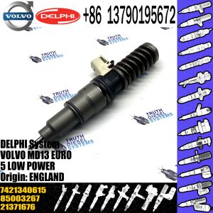 High Quality Diesel Fuel Injector 21371676 7421340615 21340615 85003267 BEBE4D25002 For VOL MD13 EURO 5 MED POWER