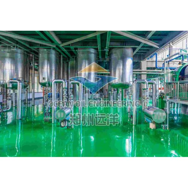 Buy ISO9001 Edible Oil Refinery Machine 1000T/D With PLC Control System at wholesale prices