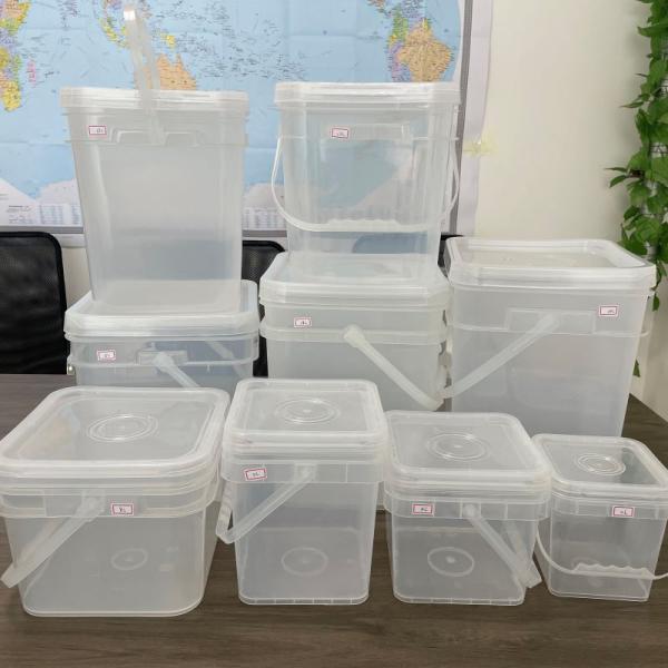 Customize Your Doughnut Packaging with Clear Square Pail and Plastic Bucket