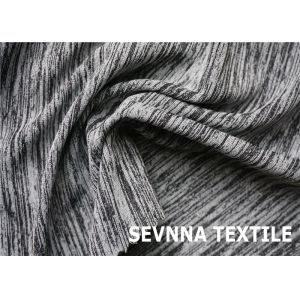 Semi Dull Polyester Woven Fabric , Vanish Patterned Polyester Lycra Fabric