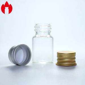 5ml Clear Screw Mouth Glass Vial With Aluminum Cap