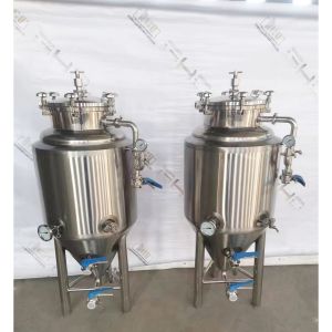 Fully Automated 100L Beer Fermenter Tanks for Alcohol Processing at Fermentation