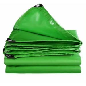 150GSM 100% Polyester Twill Tarpaulin Waterproof High Visibility Poly Woven