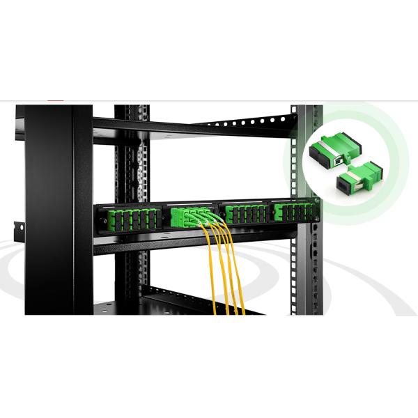 Sc Apc To Sc Apc Fiber Optic Adapter Simplex Single Mode XDK
