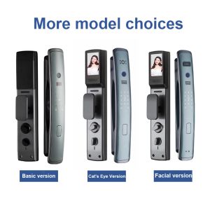 Glomarket Smart Tuya Wifi Door Lock Automatic Alarm Fingerprint Smart APP Key