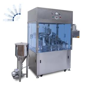 PLC Controlled Liquid Ointment Filling Machine With Adjustable Capacity