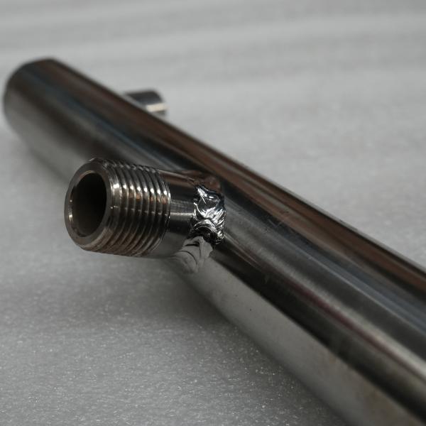 Stainless Steel Welded Left & Right High-Pressure Spray Rods – For Zoomlion 5100 Sweeper-Washer, Aids Suction Nozzle