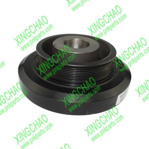RE505881 JD Tractor Parts Pulley With Dampener,Crankshaft Pulley Agricuatural