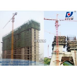 HYCM Tower Crane Quotation For QTZ3808 38m Working Jib Self Climbing Type