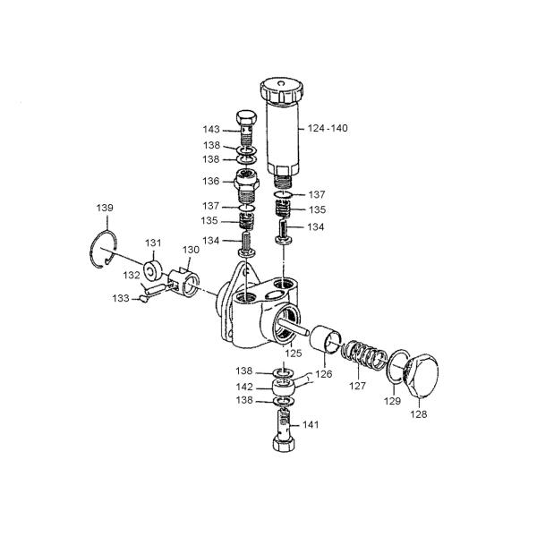 CAT 3066 C6.4 ENGINE FUEL FEED PUMP 5I-7507 105220-5960 FOR EXCAVATOR E320B/PC60-7