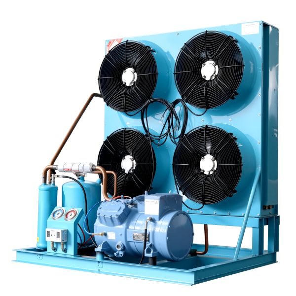 Vortex Piston Condensing Unit Refrigeration Equipment, Industrial Refrigeration, Commercial Cold Chain Refrigeration Unit