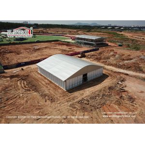 China Aluminum Arcum Tent With Hard Panel ABS Sidewall / White Outdoor Tent on sale