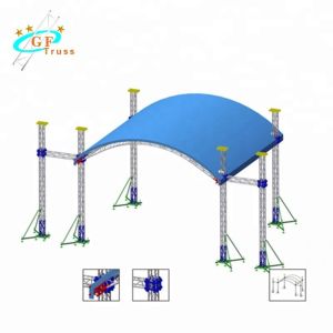 1m Aluminum Lighting Truss Arc Roof Exhibition Use
