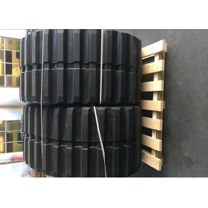 Conventional Type Dumper Rubber Tracks For Komatsu CD110R 800 X 150 X 66