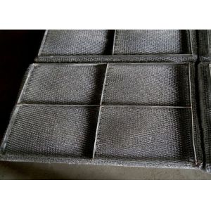 Knitted SS Wire Mesh Mist Eliminator High Misting Efficiency And Embedded Type
