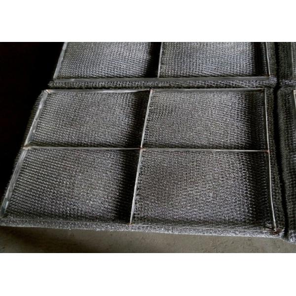 Buy Knitted SS Wire Mesh Mist Eliminator High Misting Efficiency And Embedded Type at wholesale prices