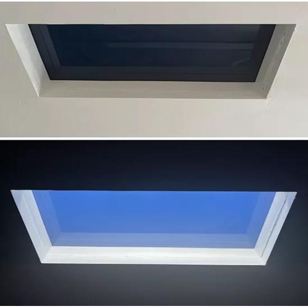 Tuya WiFi BT Control Innovative Smart LED Skylight Panel for Modern Interiors Offering Superior Brightness and Aesthetic Appeal