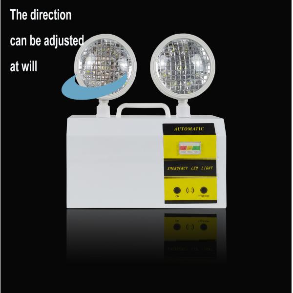 High Brightness 5000mah LiFePO4 Twin Spot Emergency Light