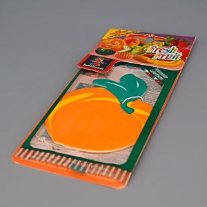 Fresh Fruit Fragrance Hanging Paper Air Freshener For Restaurant