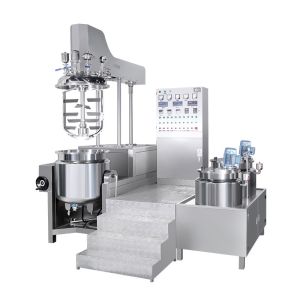 Chemical Gel Homogenizing Vacuum Emulsifying Machine