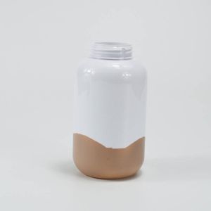 250ml Capacity PET Collar Foam Pump Bottle with Wavy Pattern and Irregularity