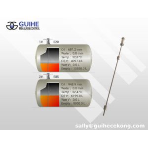 IP67 Protection Grade 600 - 4000MM Measuring Fuel Level Automatic Tank Gauge