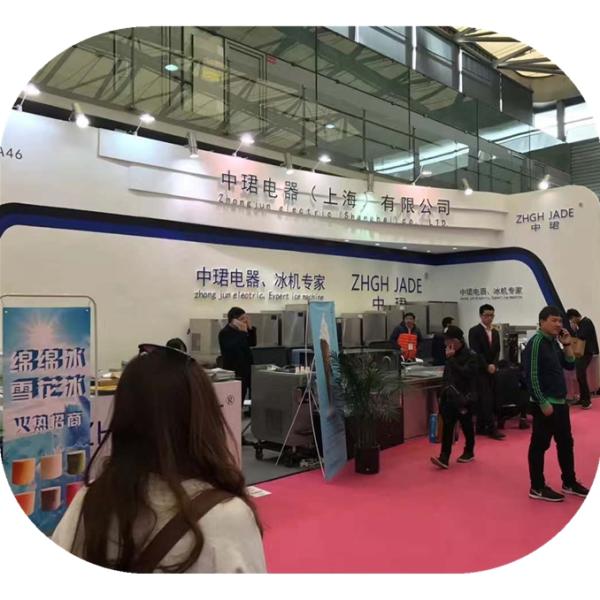 220V 50Hz Water Cooled Ice Machine High Efficiency 760 * 820 * 1730MM