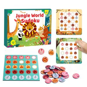 Children Magnetic Sudoku Game Set For Kids Intelligence