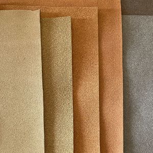 1.37m Width Sustainable Synthetic Leather Suede 1.4mm Thickness