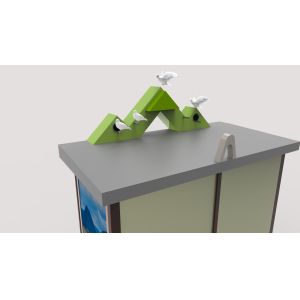 Fun Environmental Recycling + Bird Protection System Bird RVM