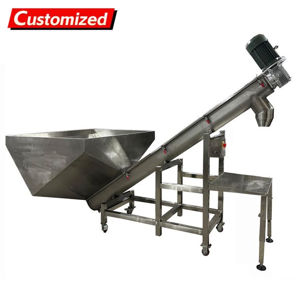 Material Screw Conveyor Feeder Competitive Price Customization Inclined Screw