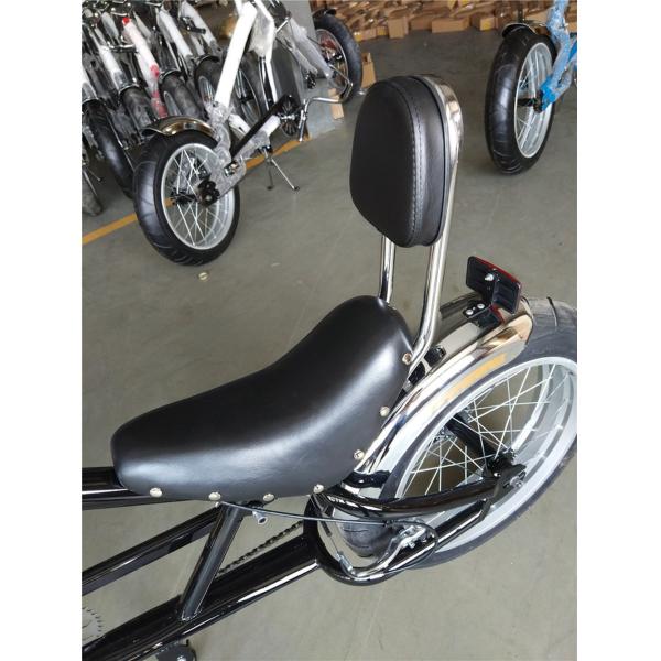 Men's 20-24 Inch Chopper Bike with Fork Suspension and Customizable Options