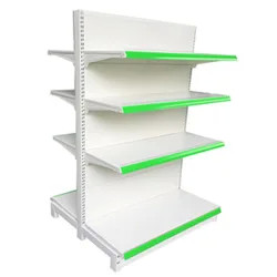 New Style Factory Wholesale Wood Grain Shelves Supermarket Rack Cold Rolled