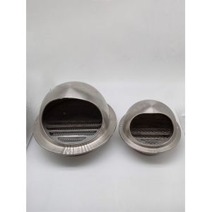 Quality Wall Vent Cap 4Inch 304 Stainless Steel Round Covers Vent Ventilation Grill for sale