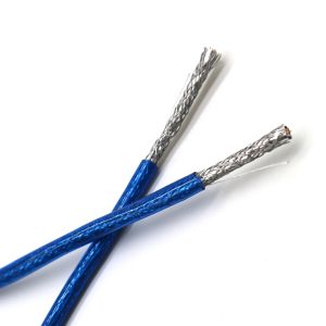 Transparent Blue Shield Cat 5 Ethernet Cable 0.46mm Solid OFC Conductor