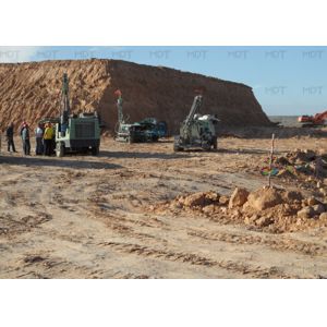 30m Depth Hydraulic Crawler Drilling Rig DTH Drilling Machine