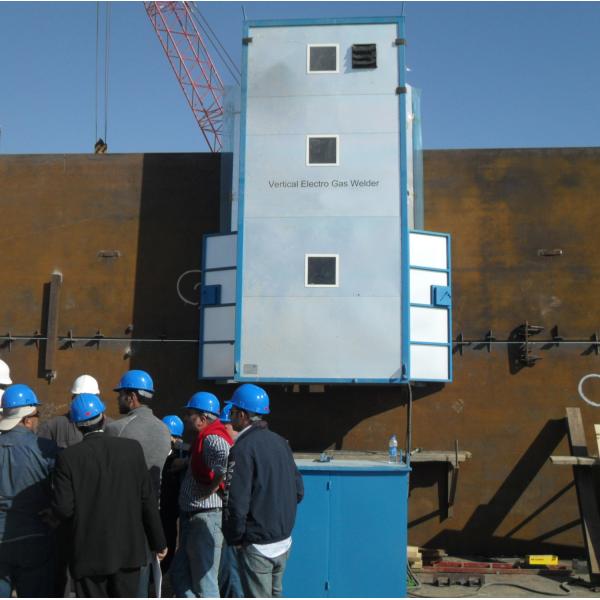 40mm Plate Thickness Automatic Tank Welding Machine Energy Efficiency Tank