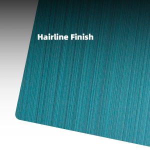 ASTM 304 316 Decorative Metal Sheets Hairline #4 Finish PVD Color 4x8 Brushed